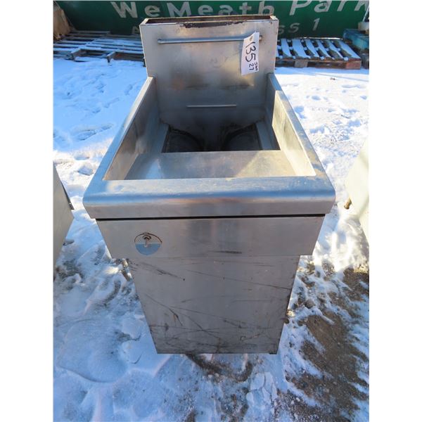 gas deep fryer stainless steel