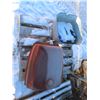 Image 1 : misc fuel tank and old bottles oil cans