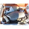 Image 2 : large wooden box with decoys and camo tarps misc