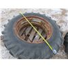 Image 1 : pair of tractor tires 18.4 - 38