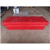 Image 1 : red steel truck tool box