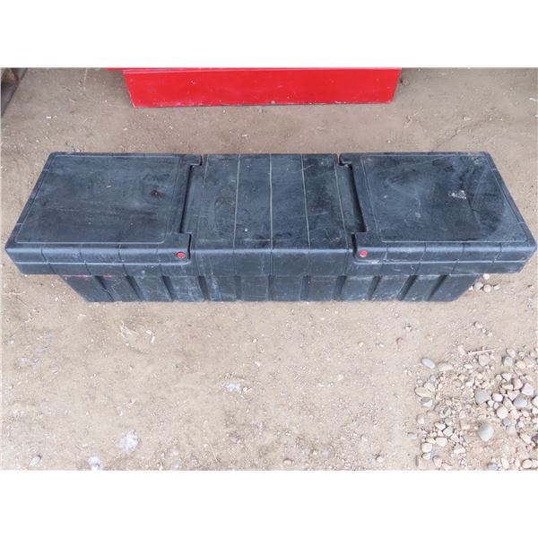 plastic black truck tool box