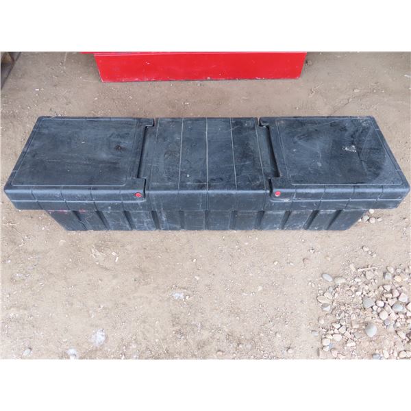 plastic black truck tool box