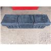 Image 1 : plastic black truck tool box
