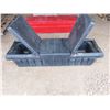 Image 2 : plastic black truck tool box