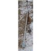 Image 2 : overhead door bar with spring , and 10 ft electrical pipe with reciptical