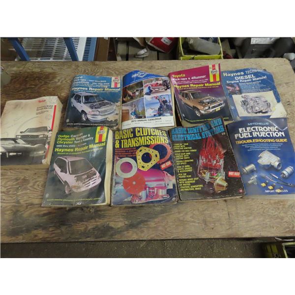 lot of mechanical books