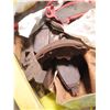 Image 2 : milk crate with numerous brake pads some are new