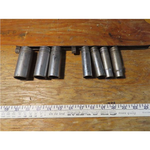 snap-on sockets  1/2" drive