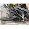 Image 2 : tote of misc gaskets , auto parts , fuel lines , misc