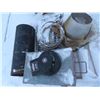 Image 3 : pallet with steel tool box , cable wire and venting , heater tunnel