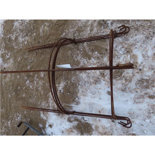 large 3ft tall corner planters 3 pieces