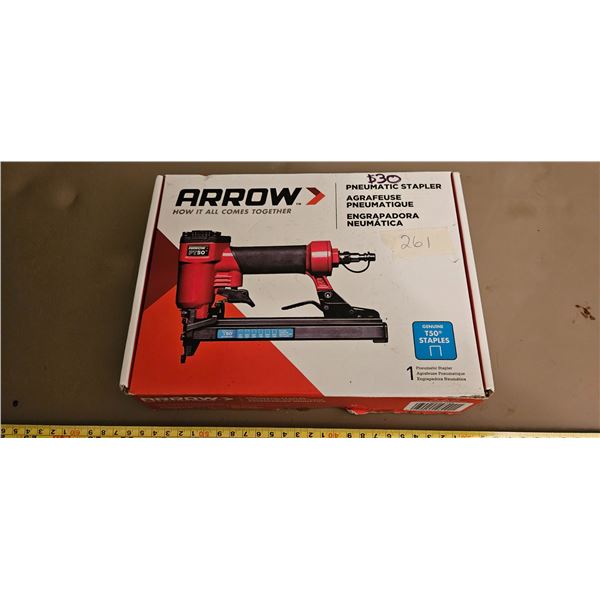 Arrow pneumatic stapler, in box - like new, unused