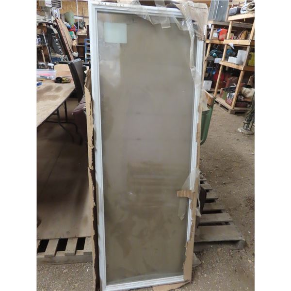 65.5" x 24" glass door insert