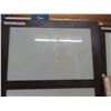 Image 4 : sliding frosted glass doors with hardware 31"x78" one door damaged