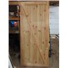 Image 1 : 37" x 84 " barn style wooden door