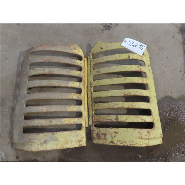 2 Piece oliver tractor grill