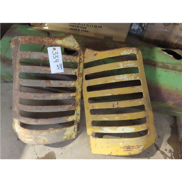 2 piece oliver tractor grill