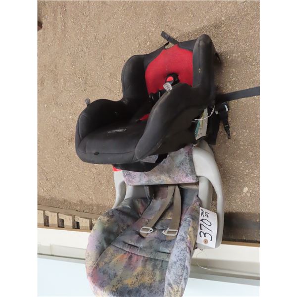 two infant car seats