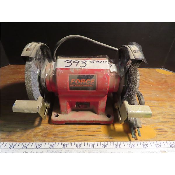 force international  bench grinder