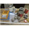 Image 1 : assorted lot - filter, saw blade, cutting board, etc.