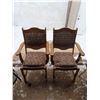 Image 2 : pair of wodden chairs