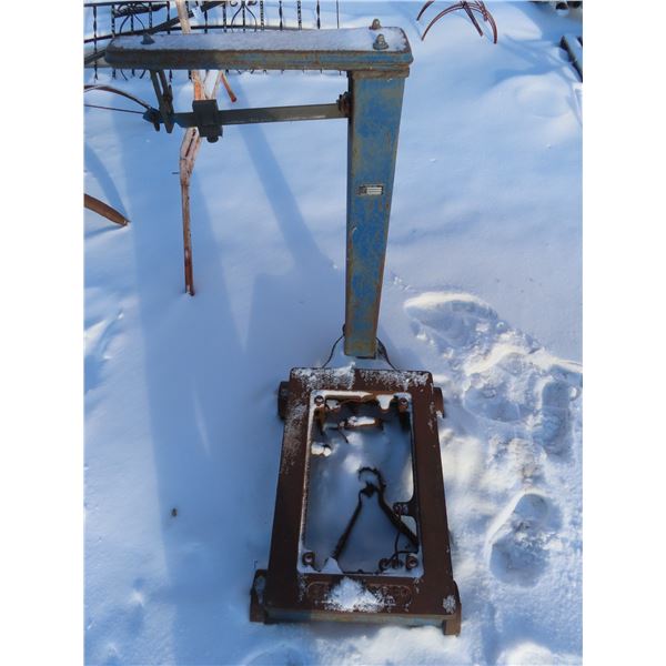 antique fairbanks morse platform scale