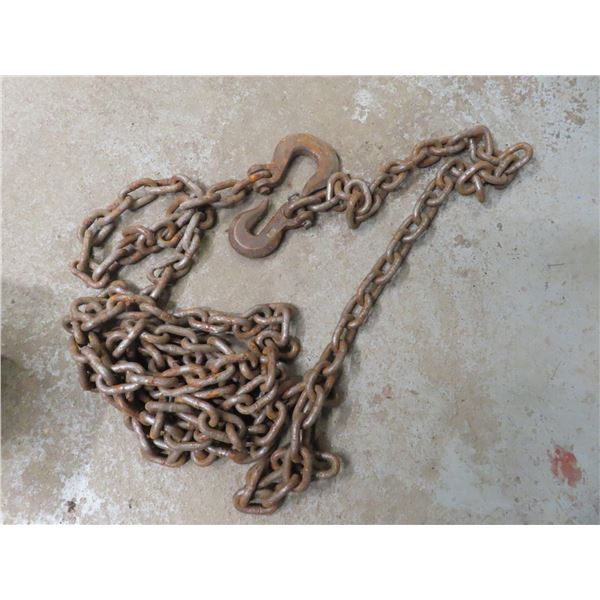 15' tow chain with hooks
