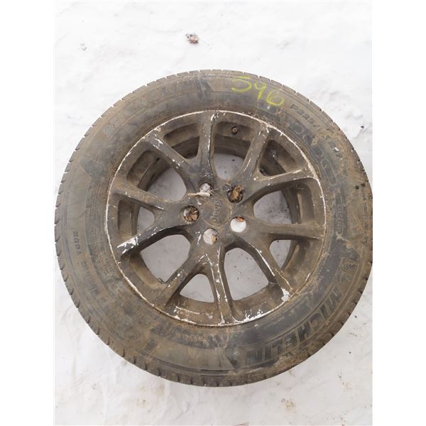 michellin latitude tire on jeep 5 bolt rim