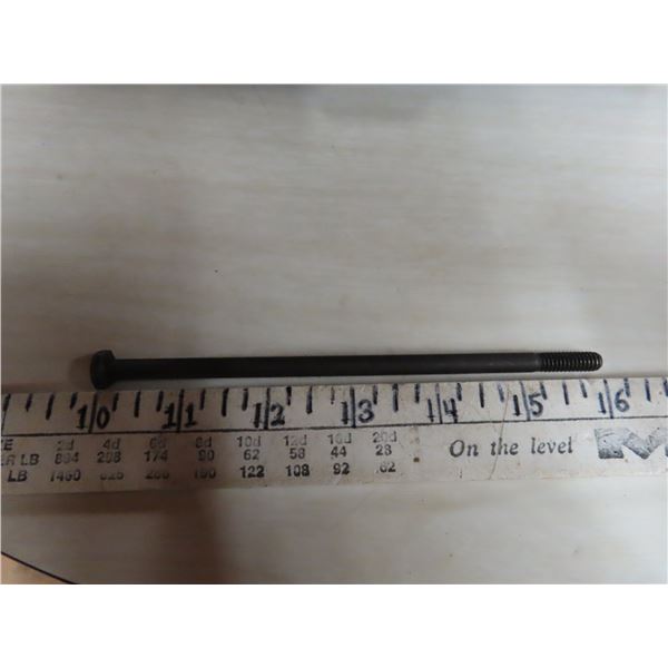 29 pounds of grade 8 long hex head 6" bolts