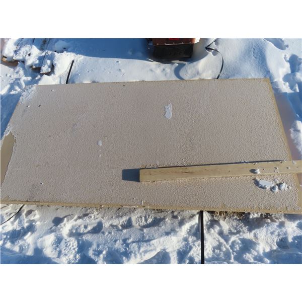 pallet of numerous sized plywood builing material 4x8 sheets sanded plywood