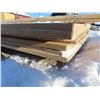 Image 2 : pallet of numerous sized plywood builing material 4x8 sheets sanded plywood