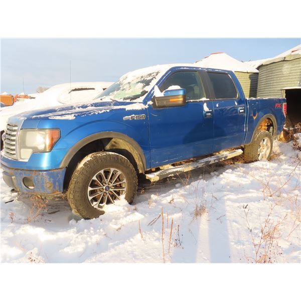 2013 ford F150 supercrew 4wd truck 1FTFW1EF0DFB12425
