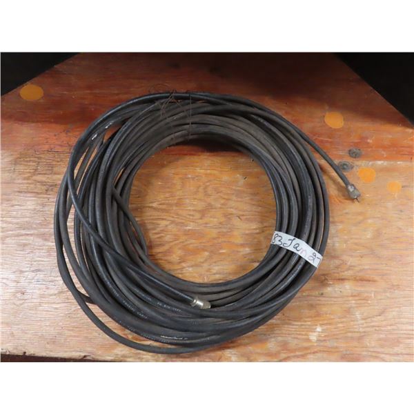 Roll of coaxial cable