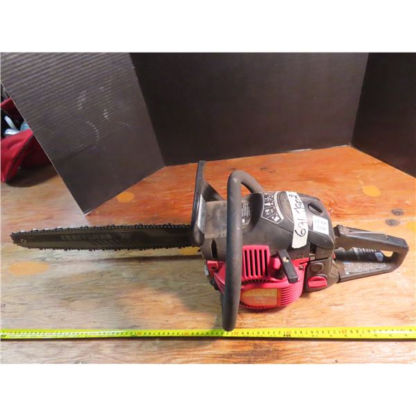 Craftsman 20" S205 chainsaw, runs good