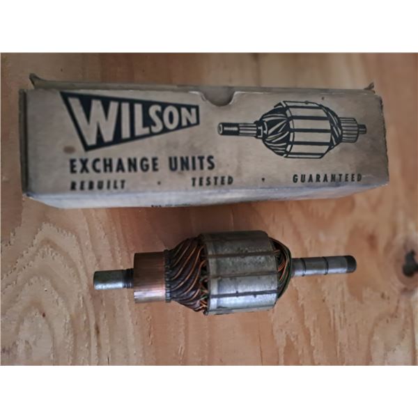 Wilson generator armature