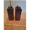 Image 1 : Model 60 New York,  USA, ignition coil oak wooden box (PAIR
