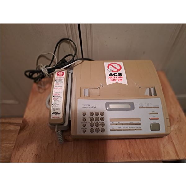 Vintage Rare Brother Intel Fax 600 Plain paper fax or phone