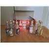 Vintage 1960’s-1970’s miniature airline glass liquor bottles gift set