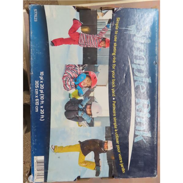 simple backyard rink kit