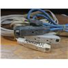 Image 2 : 3 extension cords & Sylvania radio alarm clock