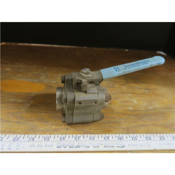 1.25" gas ball valve - new