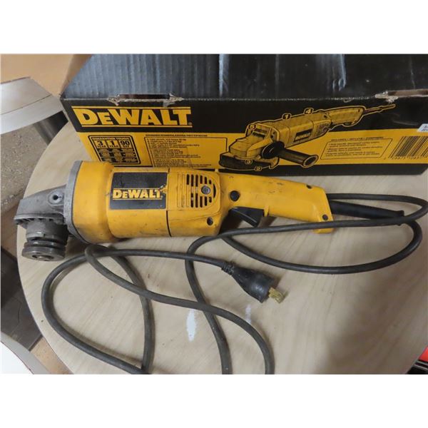 5" dewalt angle grinder