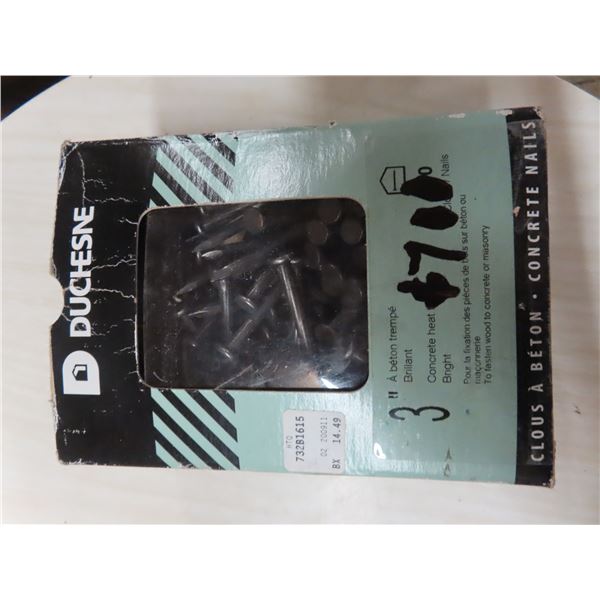 box of 3" nails