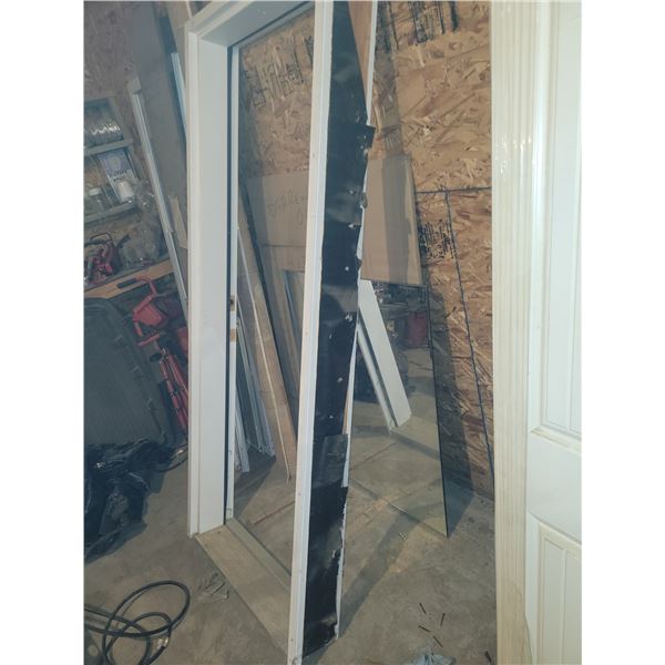 32  exterior door, small dents