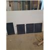 Image 2 : 4 cabinet doors 1-14 7/8" x 26 7/8", 3-16 7/8" x 22.5"