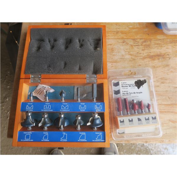 lot of router bits