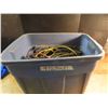 Image 1 : Tote of misc engine parts ignition wires