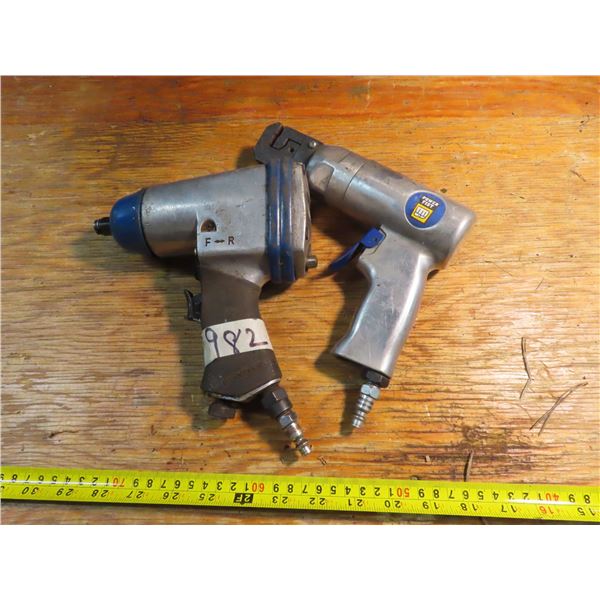Air tool set impact and metal sneers