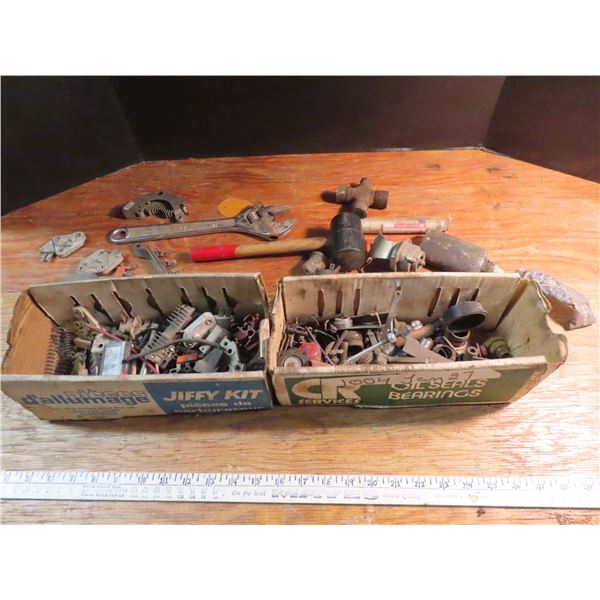 Electrical fuses, hardware, crescent wrench
